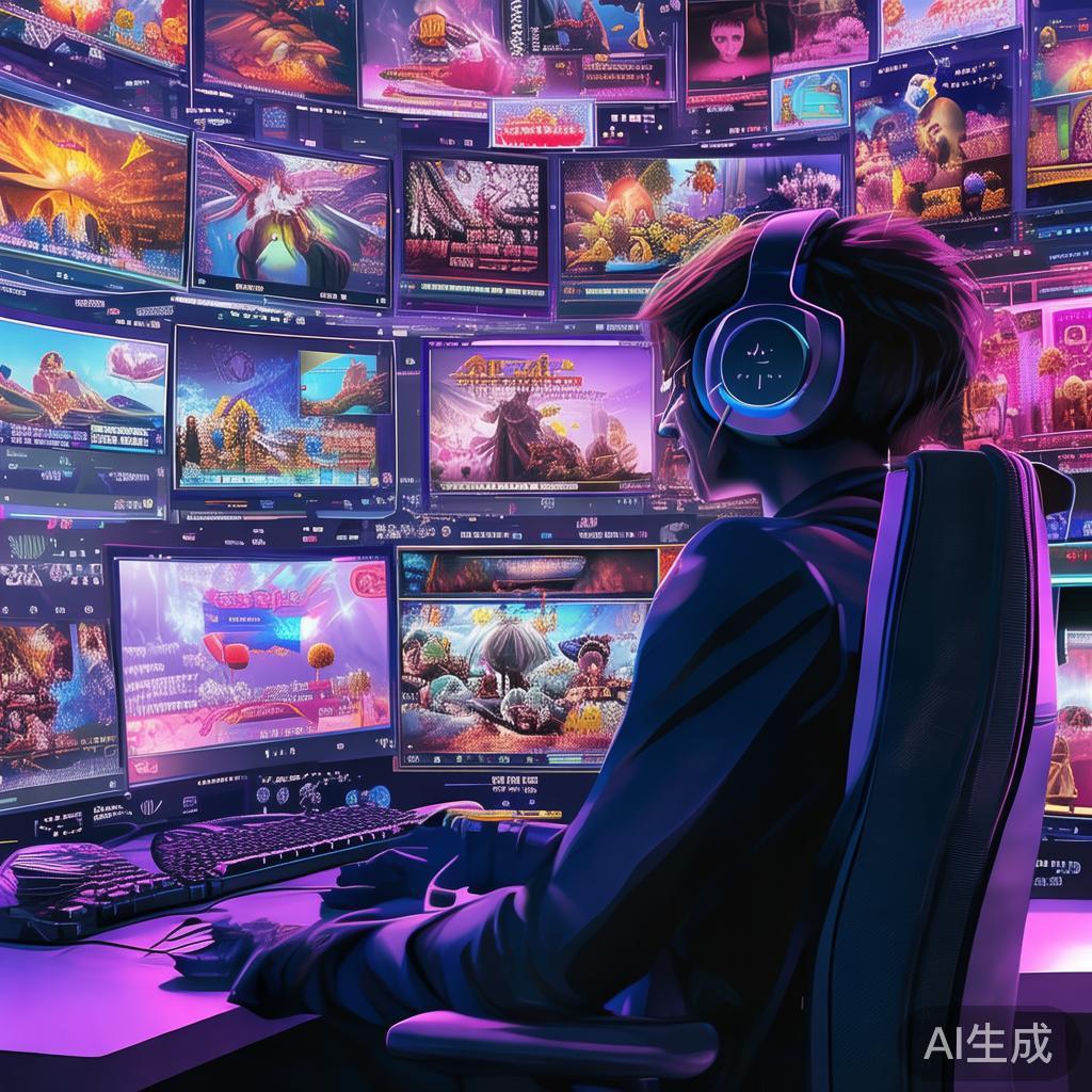 在当今数字娱乐时代，休闲方式多样化，电子游戏成为许